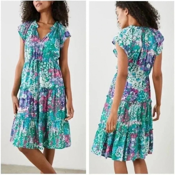 Rails Dresses & Skirts - Rails Juni Dress Gardenia Floral Size xs NWT